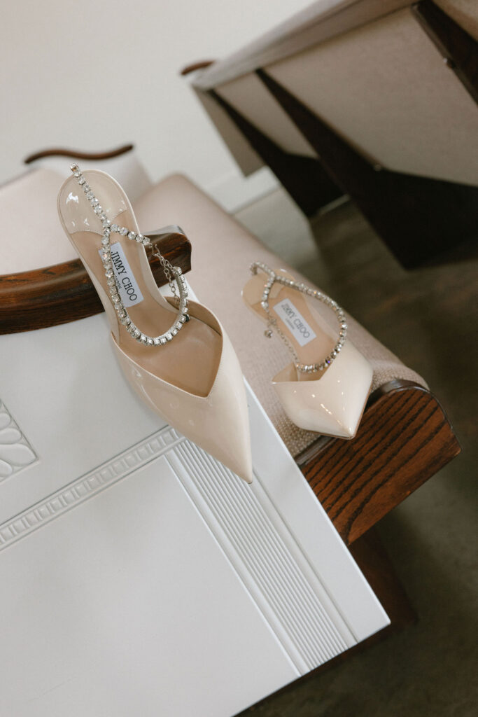 Jimmy Choo wedding shoes