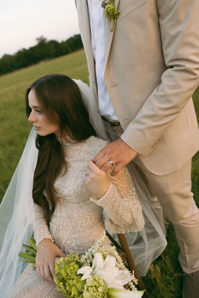 Editorial wedding portraits in athens texas