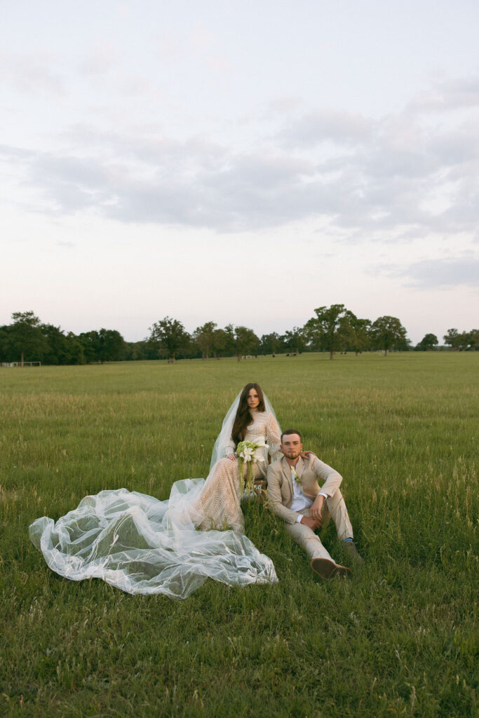 Editorial wedding portraits in athens texas