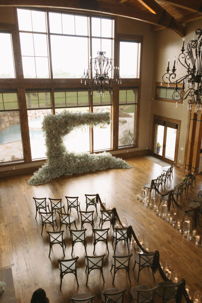 Wedding ceremony decor