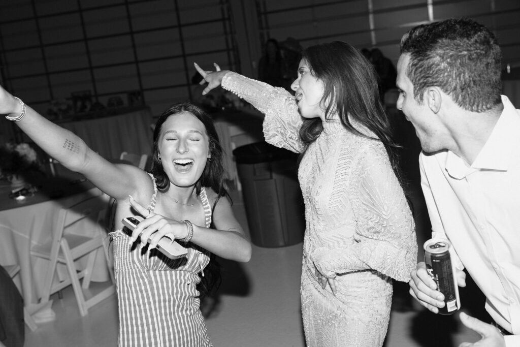 Intimate wedding reception