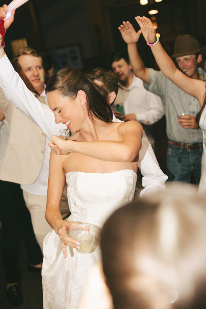 bride dancing at nashville wedding