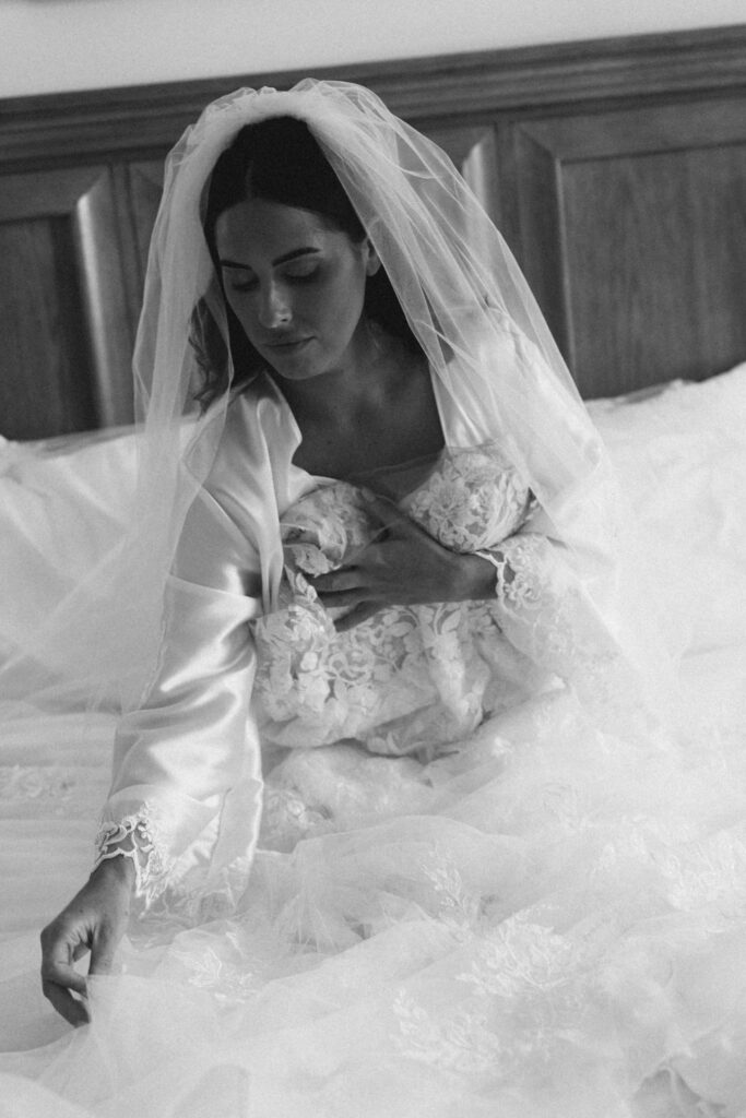 bride getting ready