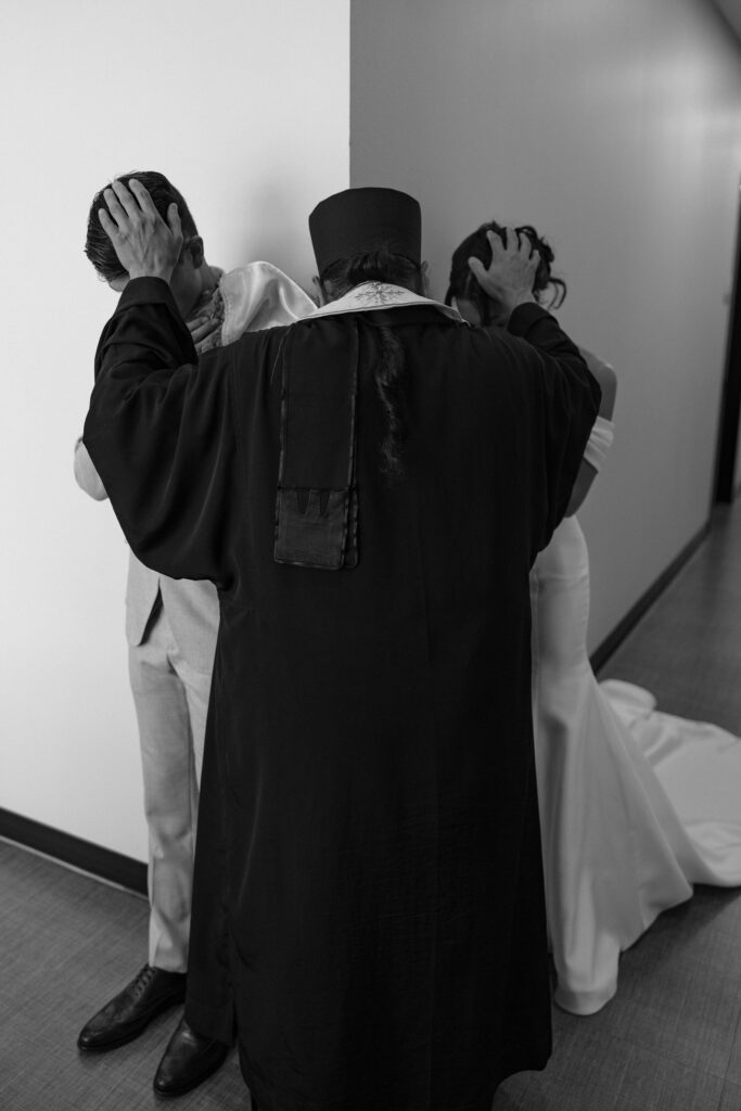 first touch with priest