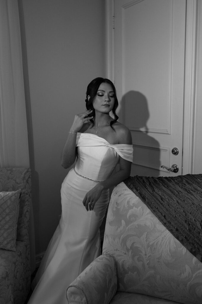 classic bridal photo