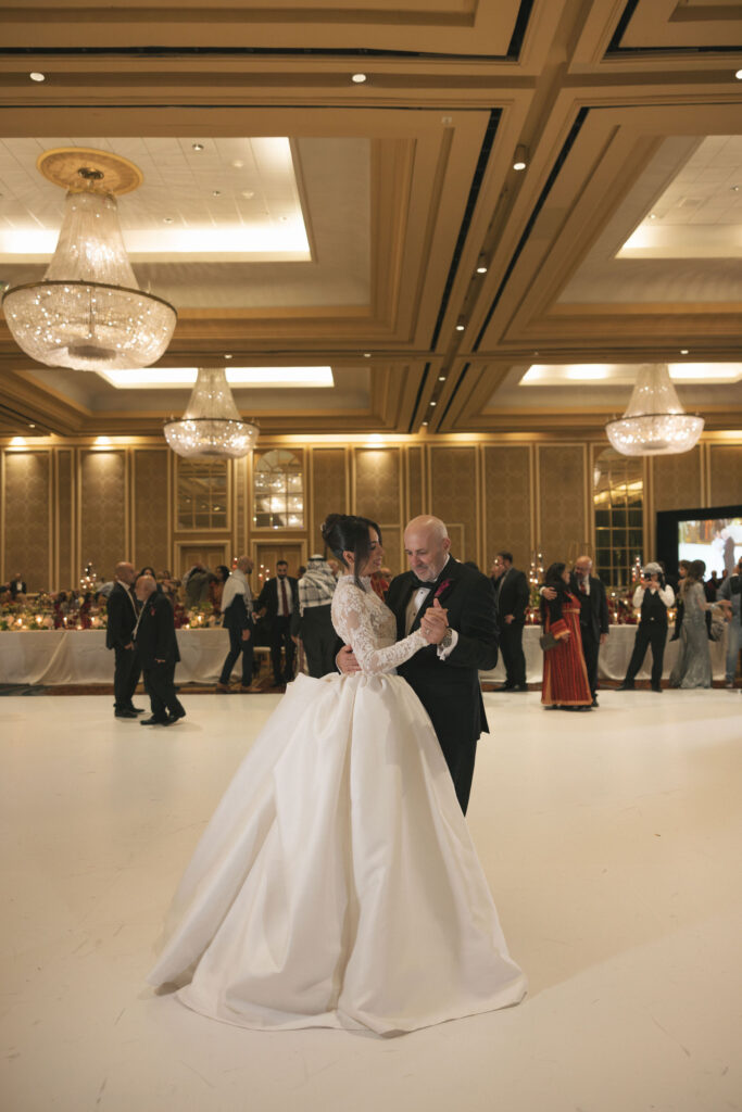 dance floor at the Hilton Anatole Dallas Texas