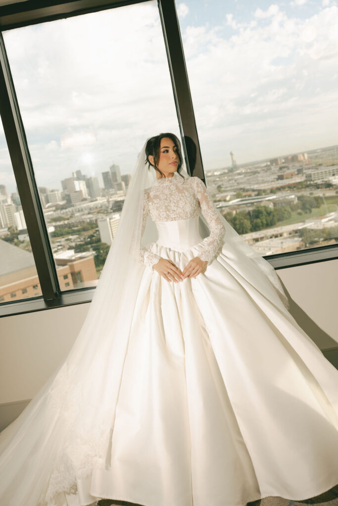 bridal portrait Hilton Anatole Dallas Texas