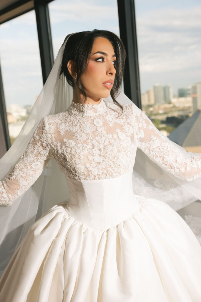 Bridal portrait in Dallas TX
