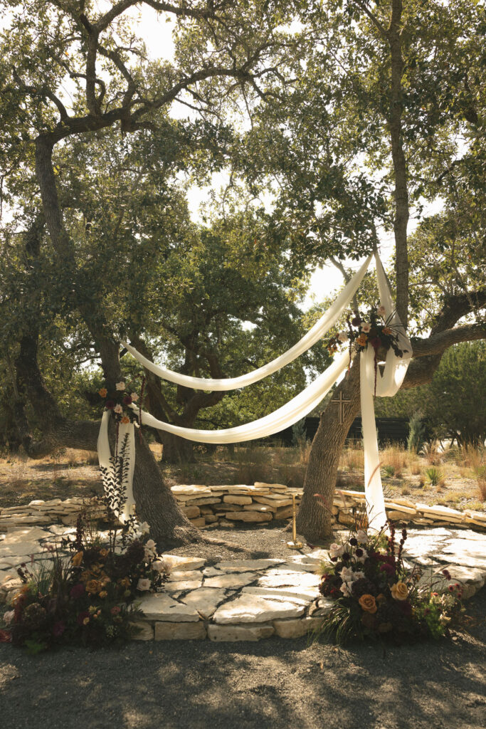 wedding at the cedars ranch