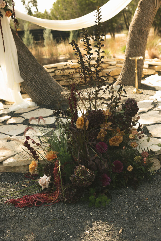 fall flowers at the cedars ranch