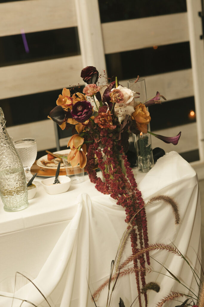 wedding flowers at the cedars ranch